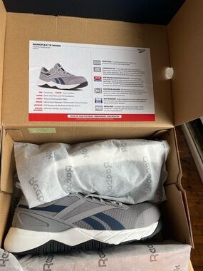 Reebok Nanoflex TR Work Athletic Work Shoes Men's Composite Toe Size 11.